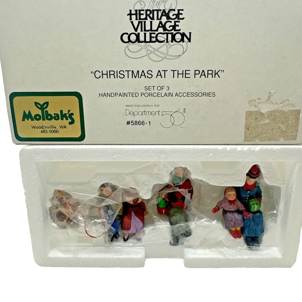Department 56 Heritage Village Christmas At The Park Accessories Molbaks WA
